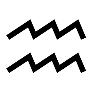 0 Acuario-simbolo