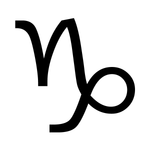 0 Capricornio-simbolo